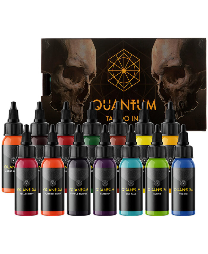 Quantum Originals Tattoo Ink Set 14 Colors
