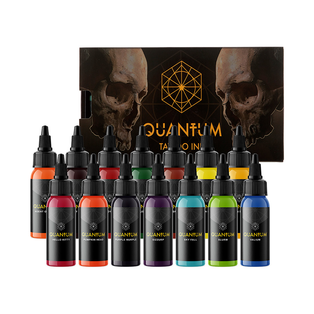 Quantum Originals Tattoo Ink Set 14 Colors