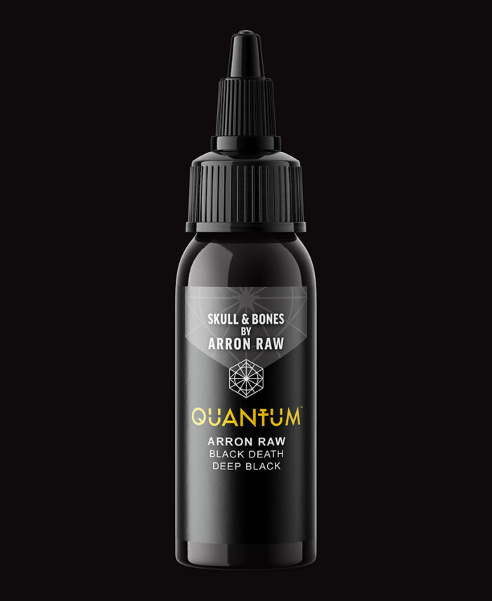 Arron Raw Skull & Bones Black Death
