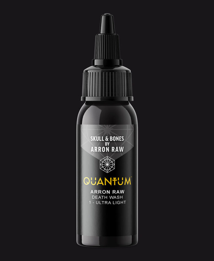 Arron Raw Skull & Bones Gray Wash - Ultra Light