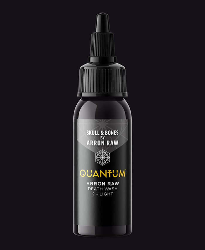 Arron Raw Skull & Bones Gray Wash - Light