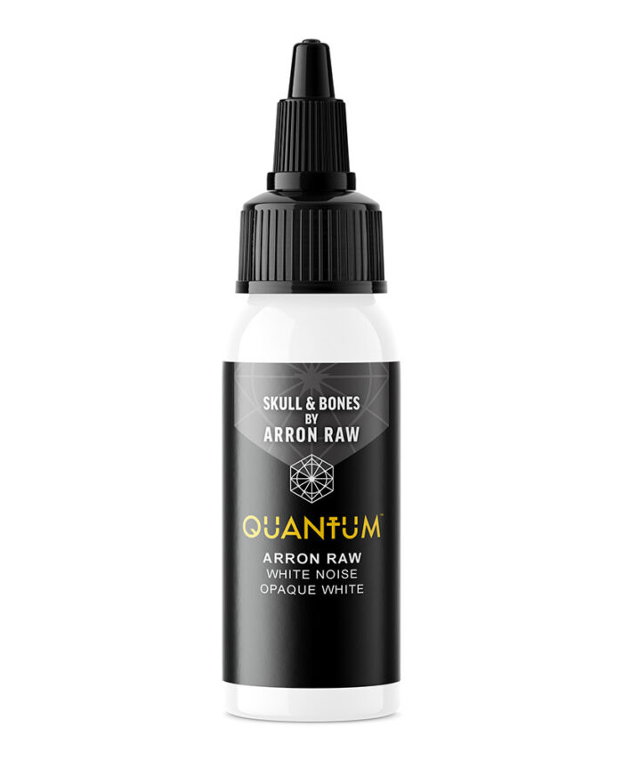 Arron Raw Skull & Bones White Noise