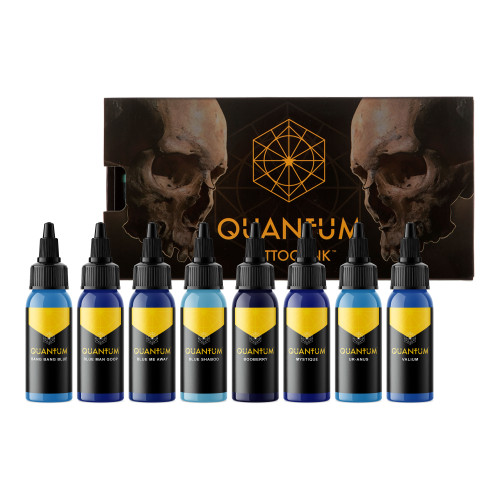 Blue Gold Label 8 Color Set