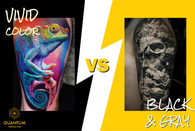 Color vs. Black & Gray Tattoos